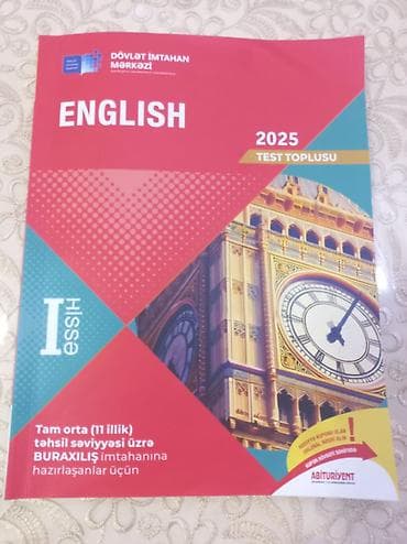 İngilis dili Testlər 11-ci sinif, DİM, 1-ci hissə