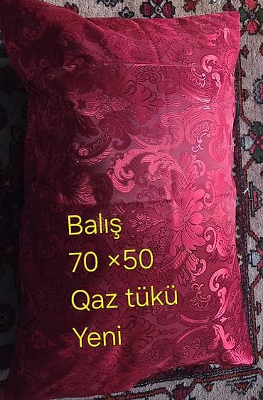 sabo 40: Yuxu üçün Yeni Sadə Lələk, tük Yastıq, Pulsuz çatdırılma — 2