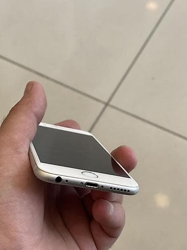 ipad mimi 2: IPhone 6, 64 GB, Matte Silver, Barmaq izi — 4
