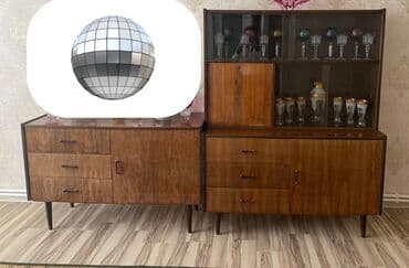 белый кожаный диван: Б/у, Комод, Нет кредита — 3