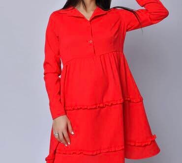 hamilələr üçün: Hamile xanimlar ucun paltar. Ikicanmaternity magazasindan alinib, S -M — 1