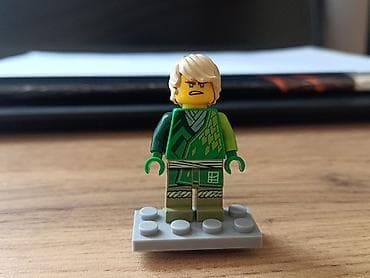 oyuncaq aparati: LEGO minifiqur – NINJAGO Lloyd (yaşıl ninja) - Rəng palitrası: yaşıl — 1