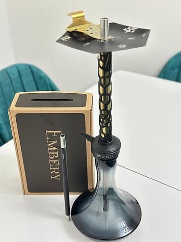 Premium nərgilər – dizaynlı və tam komplekt 1) Embery MONO -