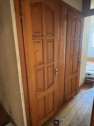 dam: Taxta daxili qapılar dəsti - Material: tam ağac (təbii teksturalı) — 1