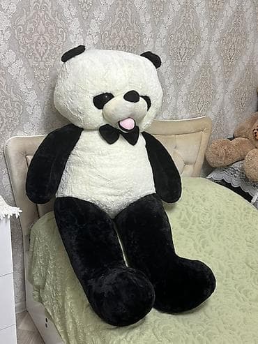 oyuncaq helikopter: Böyük ölçülü panda plyuş oyuncağı -hediyye alinib 2gundur evde yer — 1