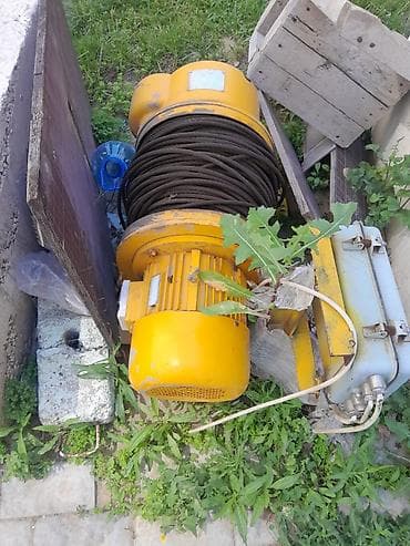 Дом и сад: Elektriklə işləyən kabel vintçi (çəkmə vintçi) - Güclü elektrik — 5