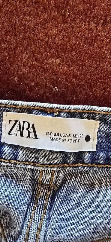 düyməli: Cins şalvar, Zara — 2