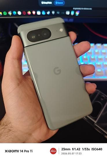 Google Pixel 8, 128 ГБ, цвет - Серый, Гарантия, Кнопочный, Сенсорный at lalafo.az Google Pixel 8, 128 ГБ, цвет - Серый, Гарантия, Кнопочный, Сенсорный