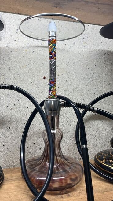 кальян баку купить: Nargilə dəsti - Material: paslanmayan poladdan gövdə, qalın şüşə — 1