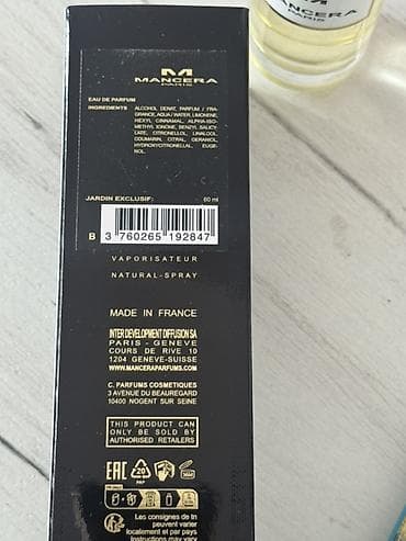 qiz cantalari: Mancera Paris Jardin Exclusif – Eau de Parfum - Həcm: 60 ml (2 fl.oz) — 3