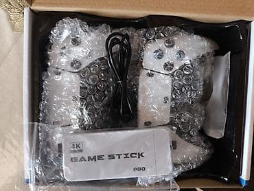 televizo: Yeni Simsiz Oyun Konsolu (Retro Game Stick 4K) – 25.000 Oyun Tamamilə — 3