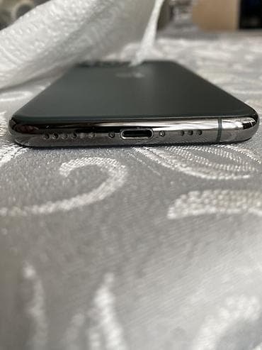 iphone 11 pro ucuz qiymete: IPhone 11 Pro, Matte Midnight Green, Face ID — 3