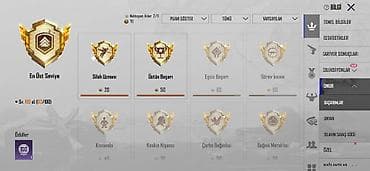 Avadanlığın icarəsi: * 62 level * 855 UC * 88 silah skini * 10 upgrade (yüksəldilə bilən) — 2