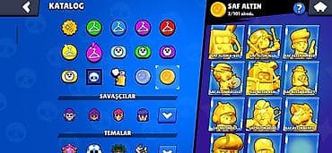 brawl stars 2: Məhsul: Brawl Stars oyun hesabı – yüksək səviyyəli döyüşçülər və nadir — 7