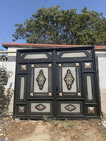 sane keci: Yeni Dəmir Həyət darvazası, Yana açılan, 3 m, Mexaniki, Qapı ilə, Kredit var, Ödənişli quraşdırma, Ünvandan götürmə, Ödənişli çatdırılma, Rayonlara çatdırılma — 2