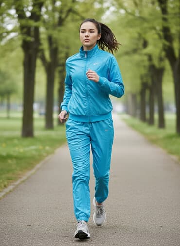 Mavi rəngli iki hissəli idman dəsti . - Komlekt: ceket və şalvar. - lalafo.az -da Mavi rəngli iki hissəli idman dəsti . - Komlekt: ceket və şalvar. -