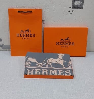 kişi şərfləri: Hermes şərfi, xanımlar üçün, təzədir, keyfiyyətlidir. Model: Hermès — 4