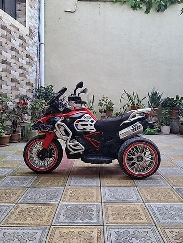 doona ikinci el: Uşaq üçün elektrikli üçtəkərli motosiklet - Dizayn: Adventure/GS — 2