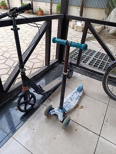 prius teker: İki ədəd skuter dəsti 1) Şəhər skuterı (böyüklər/yeniyetmələr üçün) — 2