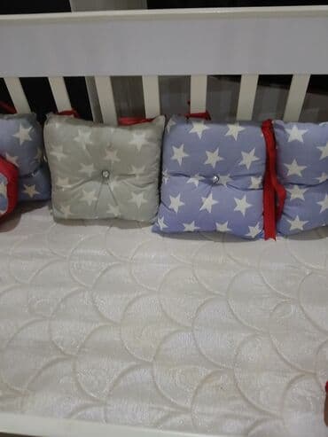 детские кроватки с комодом: Для девочки и мальчика, Четырехугольная, Колыбель, С бортиками, С матрасом, Без механизма качания — 4