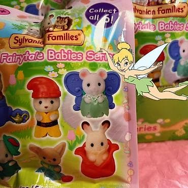 kinder oyuncaqlar: Məhsul: Sylvanian Families – Mini Fairytale Babies Series (kor paket) — 6