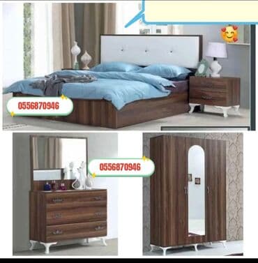 mətbəx masa dəsti: İkinəfərlik çarpayı, 2 tumba, Azərbaycan, Yeni — 27