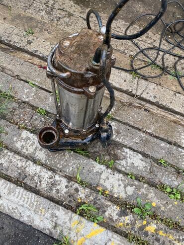 Nasos, Hovuz üçün, quraşdırılma Sualtı, İşlənmiş