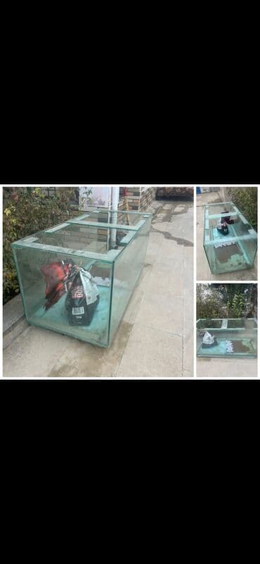 🌙 *Nure* *Satılır – Akvarium* ➤ *Ölçü:* 133×60×60 sm ➤