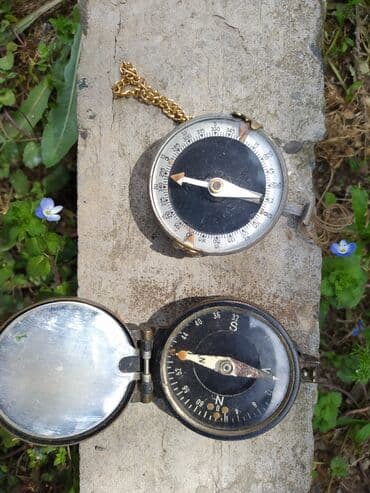 Qedim Kompas Alman istehsali əlverisli kohne "Berlin kompas" Dağ
