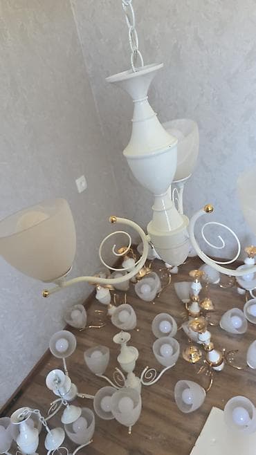 lan: Çılçıraq, 3 lampa, Metal — 3