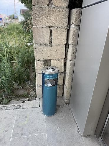 Tullantı qabları: Metall külqabı ilə inteqrə olunmuş zibil qabı - İki funksiyalı — 7