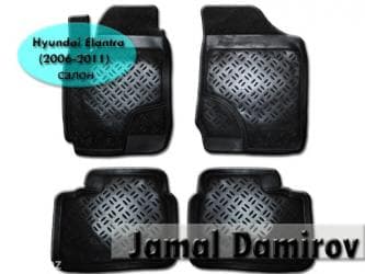 антискользящие коврики: Hyundai elantra 2006-2011 üçün poliuretan ayaqaltilar. Полиуретановые — 1