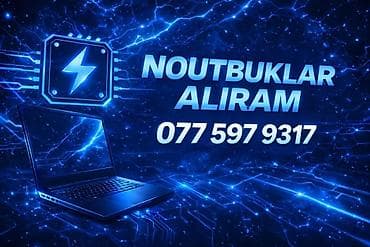 Xidmət: Noutbukların alınması Təsvir: - Hər növ noutbukların qəbulu - — 1