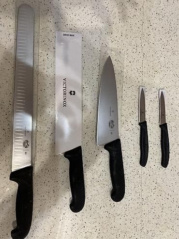 victor: Professional Iswechre Victorinox mətbəx bıçaqları dəsti - Marka — 1