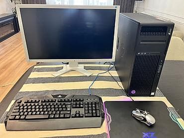klaviatura hp: HP Z440 iş stansiyası + EIZO monitor + klaviatura Komplektin tərkibi — 1
