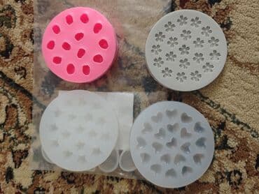 Əskinaslar: Epoksi/UV resin ilə əl işləri üçün geniş dəst Məzmun: - Böyük silikon — 4