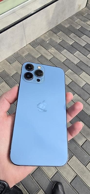 lalafo iphone 12: IPhone 13 Pro Max, 512 GB, Sierra Blue, Face ID, Simsiz şarj — 2