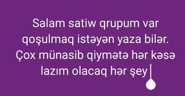 Satış qrupuna dəvət Məhsul və gündəlik ehtiyaclar üçün satış qrupu