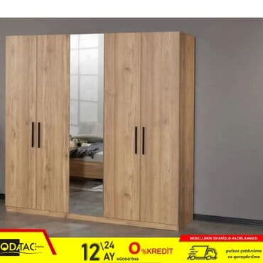 yazı masa: Yeni, Açılan, 5 qapı Düz dolab, Dolab-asılqan, Azərbaycan — 1