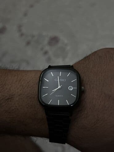 Аккумуляторы: Наручные часы, Casio, цвет - Черный — 3