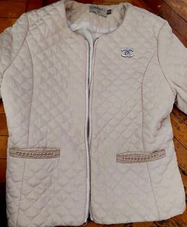 kişilər üçün demisezon steqan gödəkçələr: 36 38 razmer bej reng nazik kurtka satilir — 2