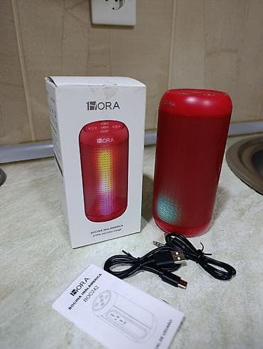Audio: Fiora BOCA12 simsiz portativ kolon – qırmızı Xüsusiyyətlər: - — 4