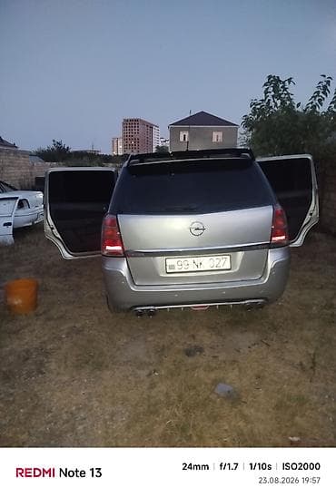 ford transit oturacaq: Opel Zafira: 1.9 l | 2007 il Van/Minivan — 2