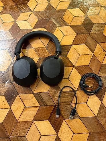 Mikrofonlar: İşlənmiş Simli Qulaqcıqlar, Sony, rəng - Qara — 1