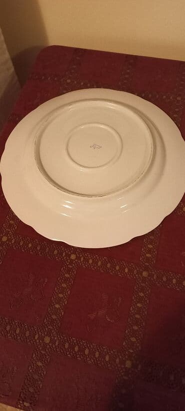 Digər süfrə qabları: Boşqablar, 1 əd, rəng - Ağ, Farfor — 3