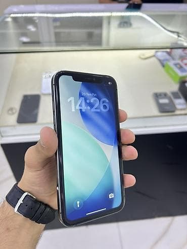 iphone 11 irşad electronics: IPhone 11, 128 GB, Qara, Face ID — 6