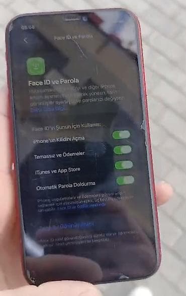 IPhone 11, 128 GB, Qırmızı, Face ID, Simsiz şarj — 3