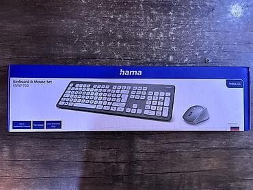 simsiz klaviatura: Hama KMW-700 – Simsiz Klaviatura və Siçan Dəsti ağzı açlmayıb — 1