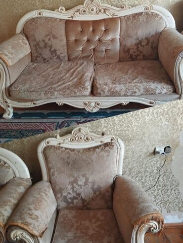 Divan, 2 kreslo, Açılan