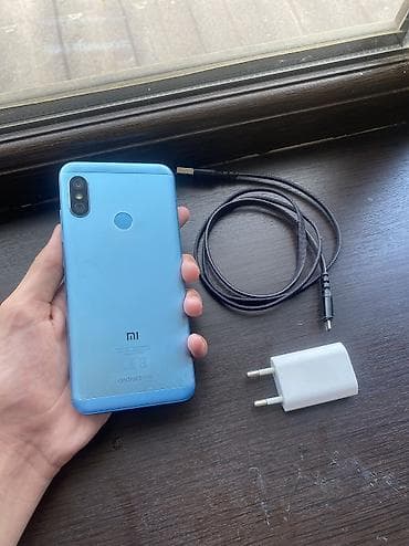 Xiaomi Mi A2 Lite, 32 GB, rəng - Mavi, 
 Barmaq izi, İki sim kartlı — 1